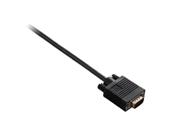 Bild von V7 Videokabel VGA (m) auf VGA (m), schwarz 2m 6.6ft