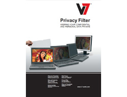 Bild von V7 22.0&quot; Blickschutzfilter für Desktop und Notebook Displays 16:10