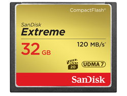 SANDISK CF CARD 32GB EXTREME