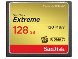 Bild von SanDisk CF Extreme 128GB Kompaktflash