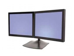 Bild von Ergotron DS Series DS100 Dual Monitor Desk Stand, Horizontal 61 cm (24&quot;) Schwarz Tisch/Bank