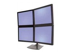 Bild von Ergotron DS Series DS100 Quad Monitor Desk Stand 61 cm (24 Zoll) Schwarz