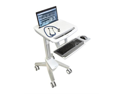 Bild von Ergotron StyleView EMR Laptop Cart Weiß Notebook Multimedia-Wagen