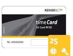 Bild von Reiner timeCard 25 Kontaktlose Chipkarte mit Annäherung
