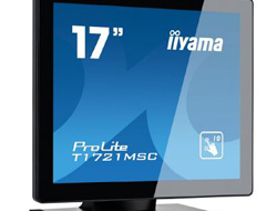 Bild von iiyama ProLite T1721MSC-B1 Computerbildschirm 43,2 cm (17 Zoll) 1280 x 1024 Pixel SXGA LED Touchscreen Tisch Schwarz