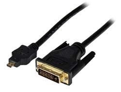 STARTECH 1M MICRO HDMI TO DVI-D CABLE