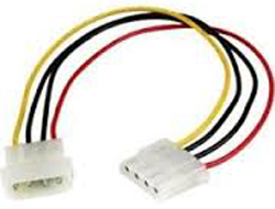 STARTECH 12IN LP4 POWER EXTENSION CABLE