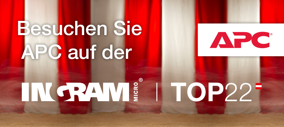 Besuchen Sie APC auf der Ingram Micro TOP22!