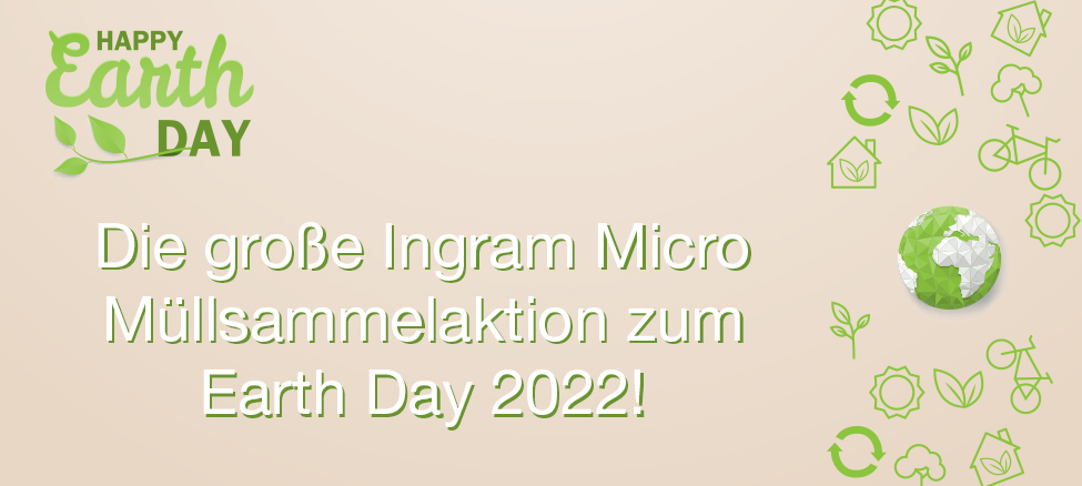 Die Ingram Micro Müllsammelaktion am Earth Day 2022