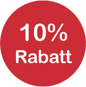 10 Prozent Rabatt