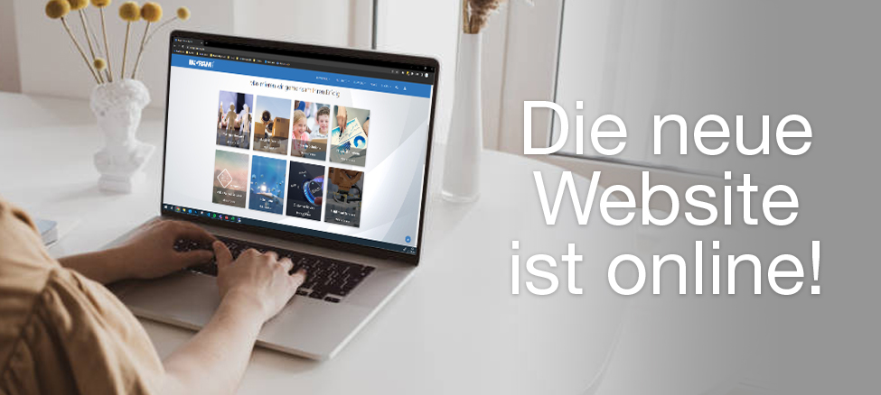 Unsere neue Website ist online!