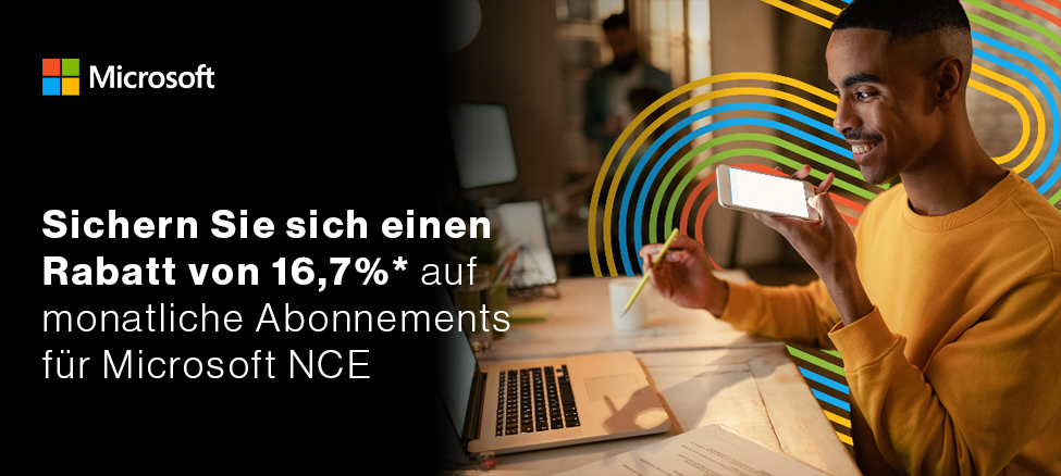 Jetzt Microsoft Monatslizenzen sichern und sparen.