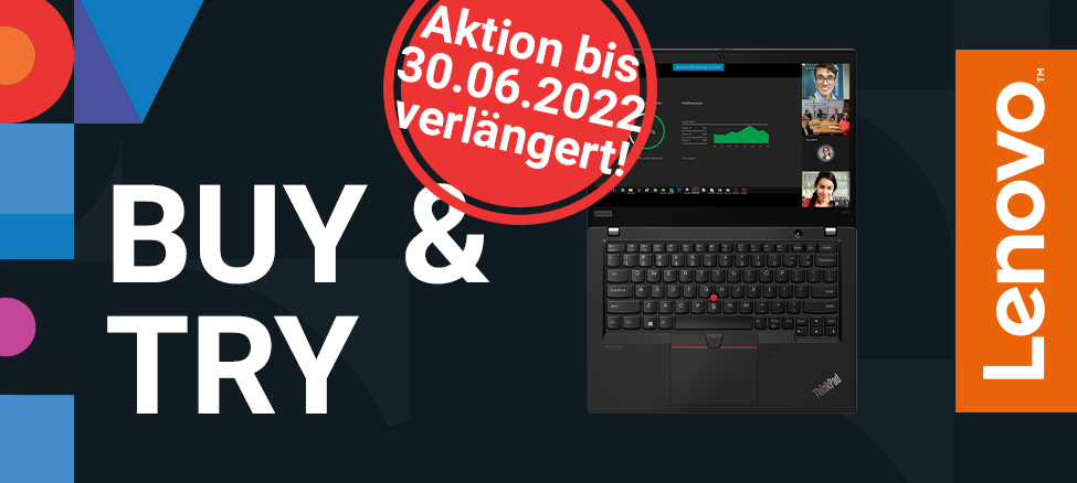 Lenovo Buy & Try geht in die Verlängerung: 90 Tage lang kostenlos testen!