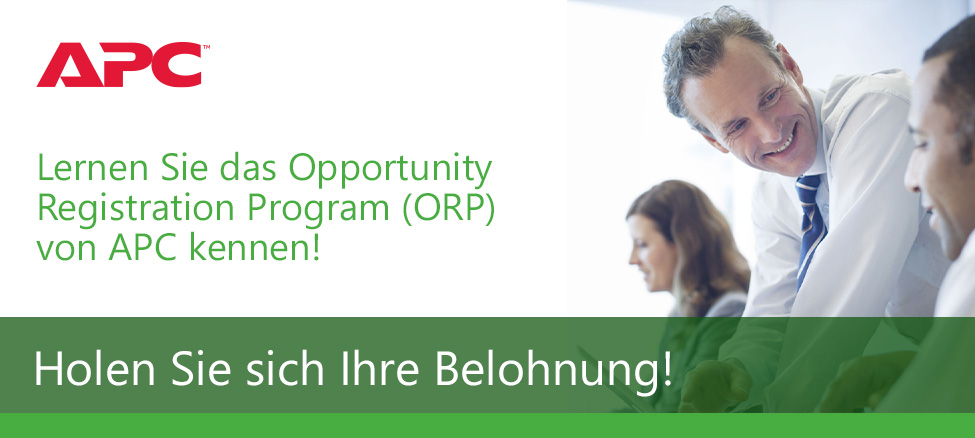 Holen Sie sich Ihre Belohnung mit dem Opportunity Registration Program von APC!