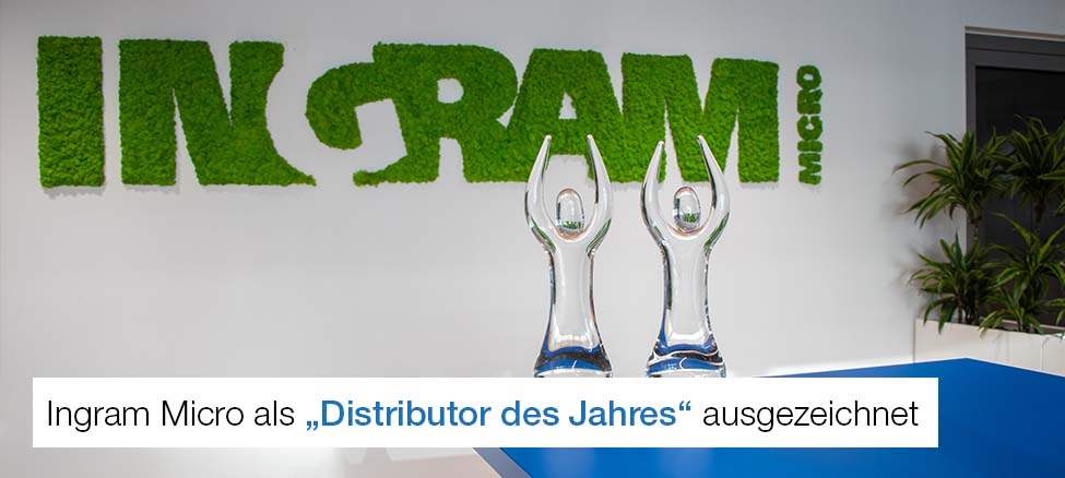 Ingram Micro ist bester Volume-Distributor und hat das beste Portfolio